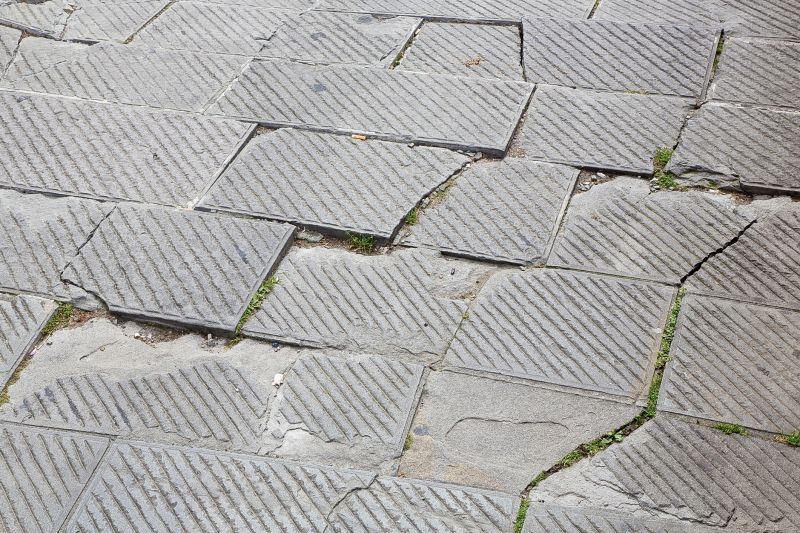 Cracked Pavers